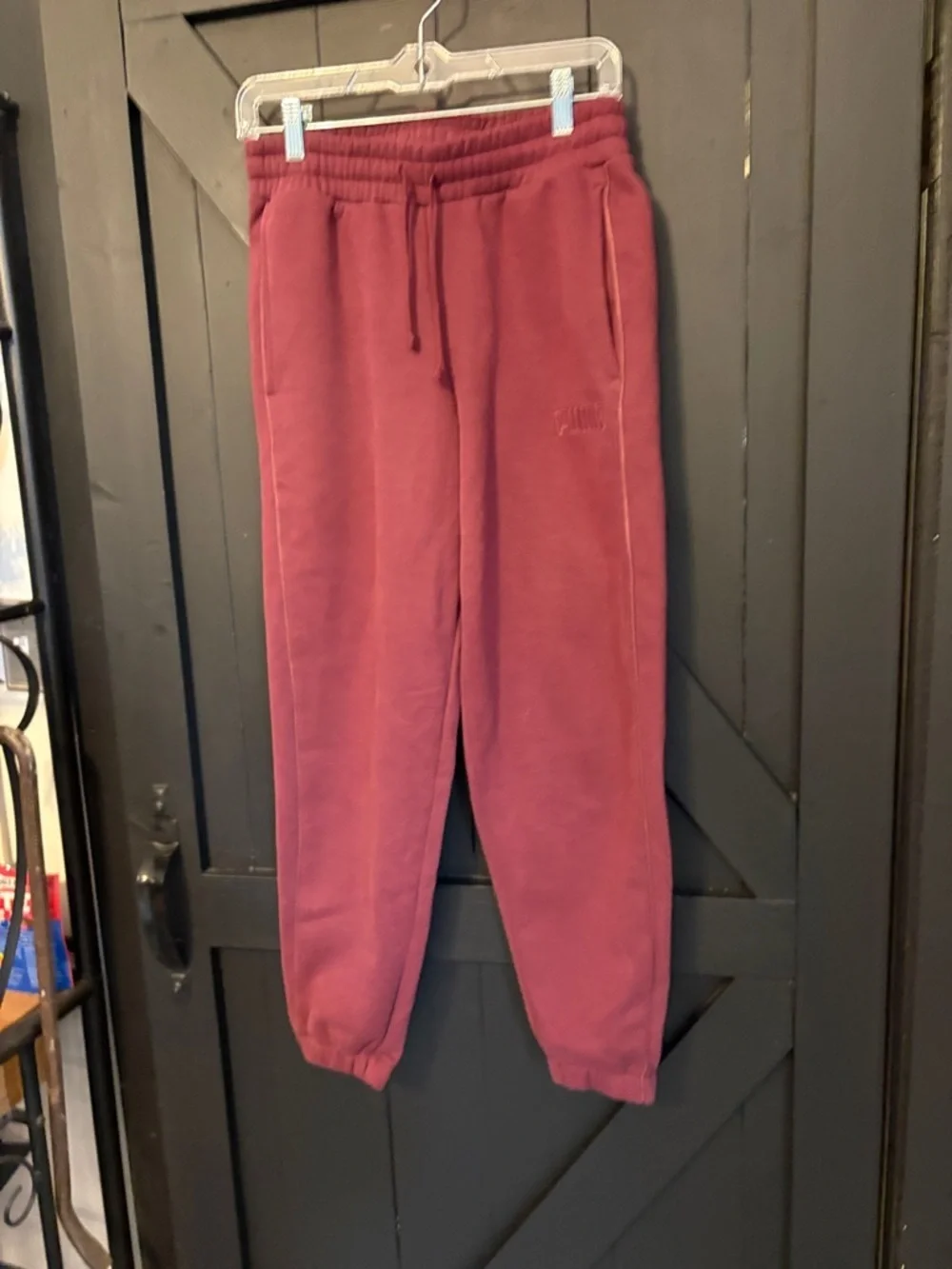 Puma Rose Pink Pullover Sweatpants